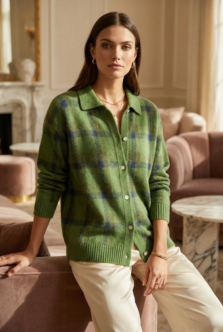 Tesa™ - Plisowana kamizelka dzianinowa