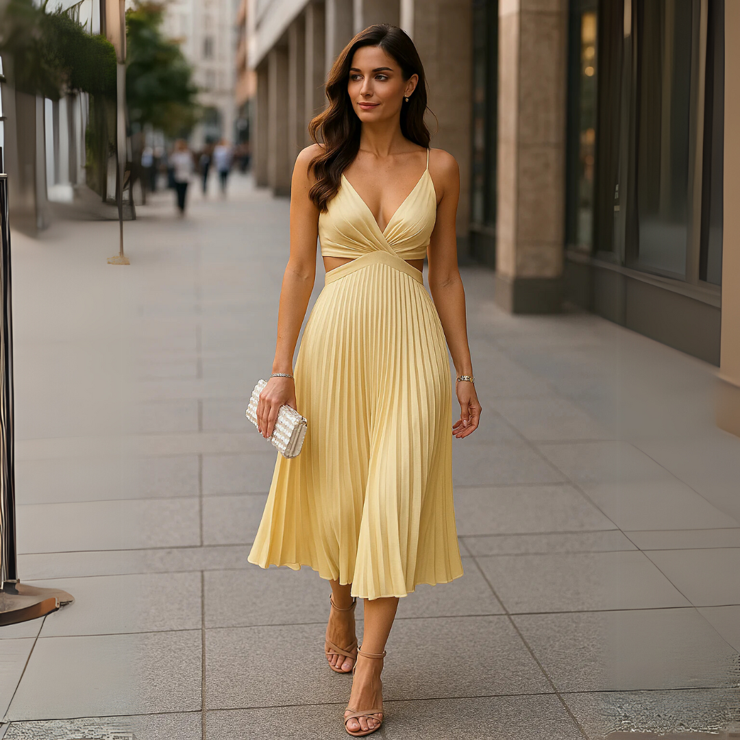 Camilla™ - Sukienka bezrękawnikowa