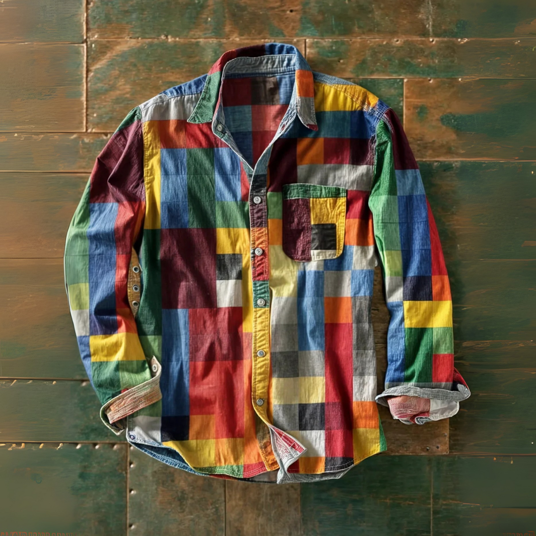 Isaac™ - Elegancka koszula z praktyczną kieszenią