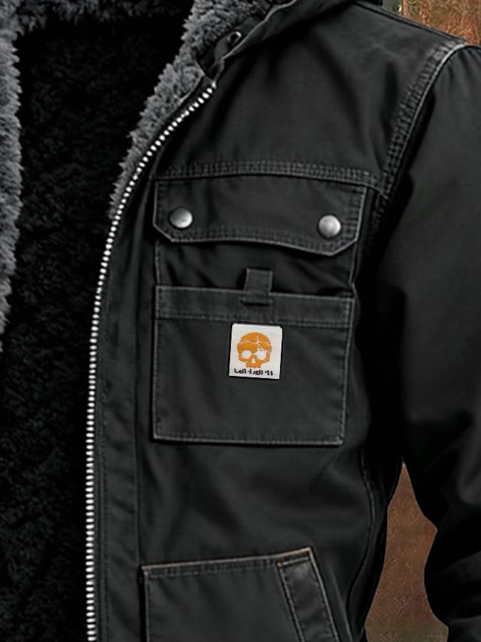 Marek™ - Kurtka zimowa z wieloma kieszeniami strukturalnymi