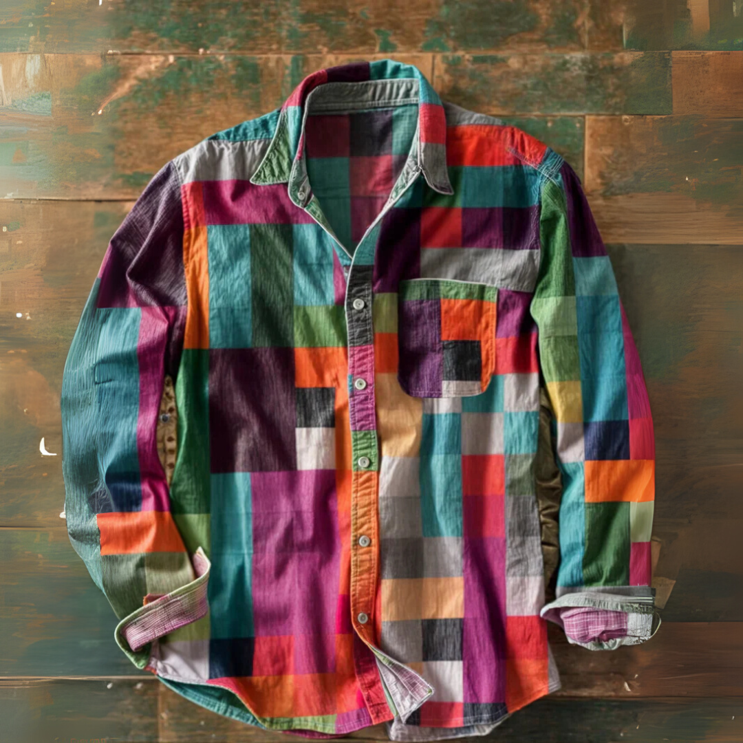 Isaac™ - Elegancka koszula z praktyczną kieszenią