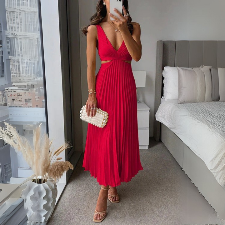 Camilla™ - Sukienka bezrękawnikowa