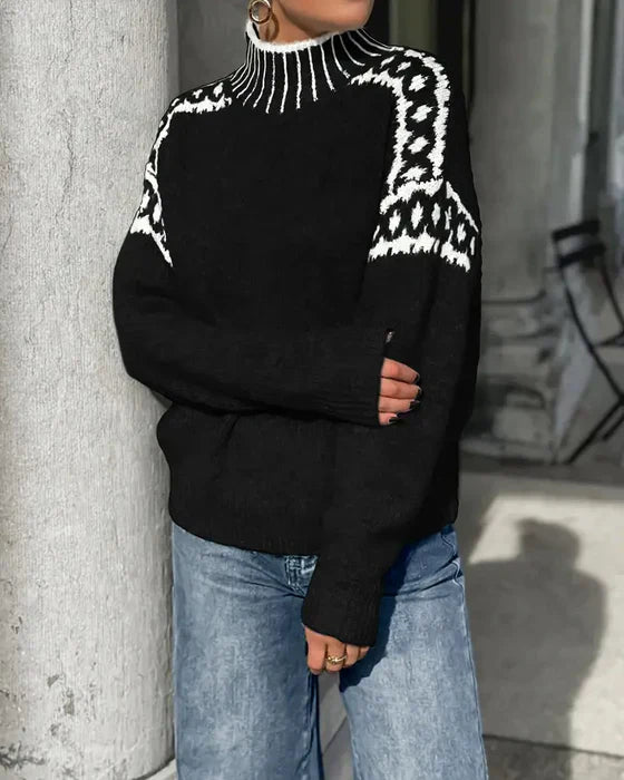 Elise™ - Elegancki dzianinowy sweter