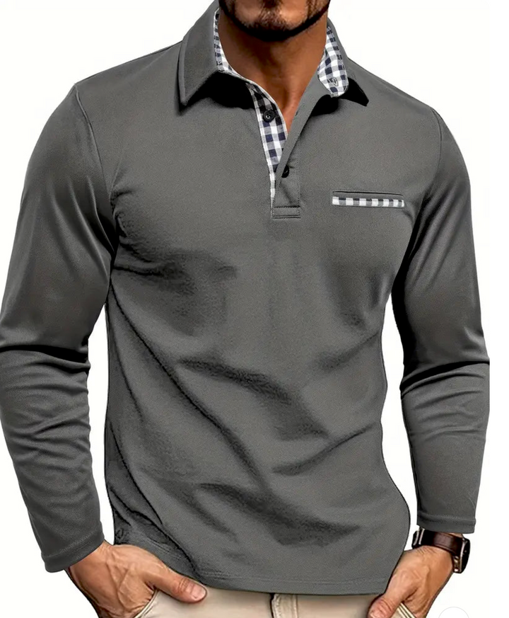 Jason™ - Koszula polo z długim rękawem