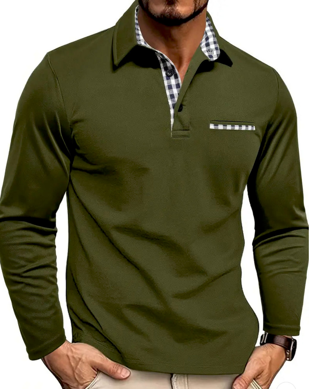 Jason™ - Koszula polo z długim rękawem