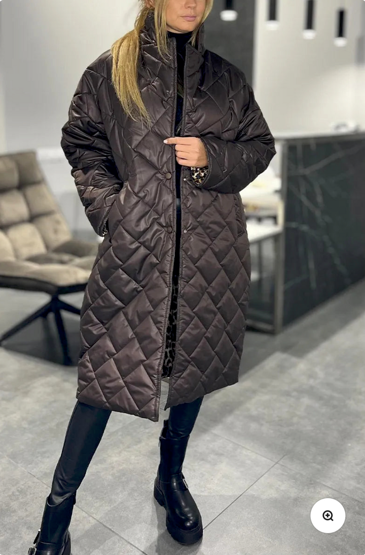 Ofira™ - Długi, ciepły płaszcz zimowy