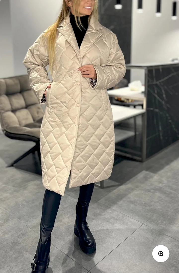 Ofira™ - Długi, ciepły płaszcz zimowy