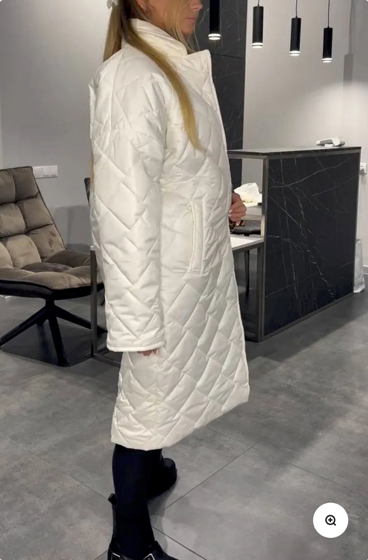 Ofira™ - Długi, ciepły płaszcz zimowy