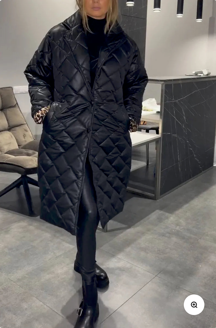 Ofira™ - Długi, ciepły płaszcz zimowy