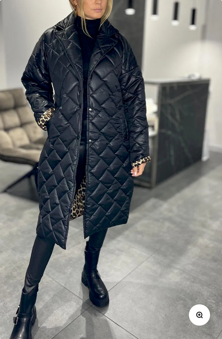 Ofira™ - Długi, ciepły płaszcz zimowy