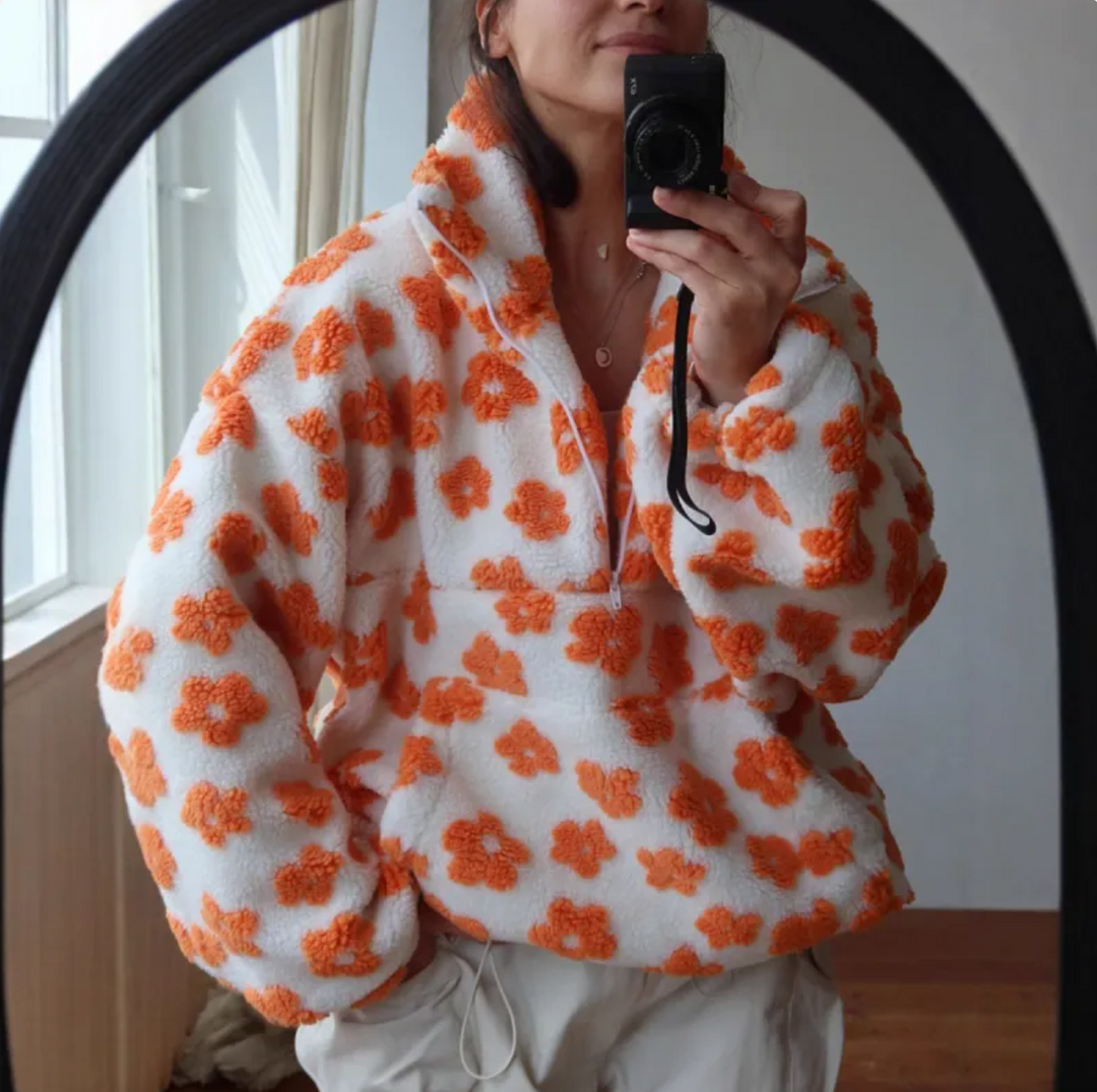 Daisy™ - Ciepła Bluza Polarowa Bloom