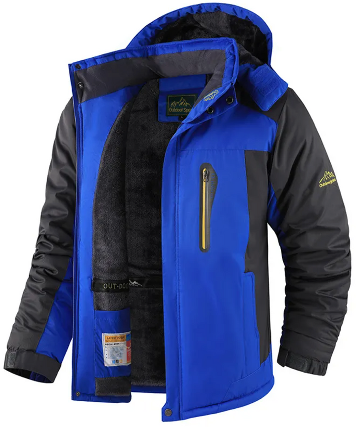 Viktor™ – gruba męska kurtka zimowa z podszewką z polaru