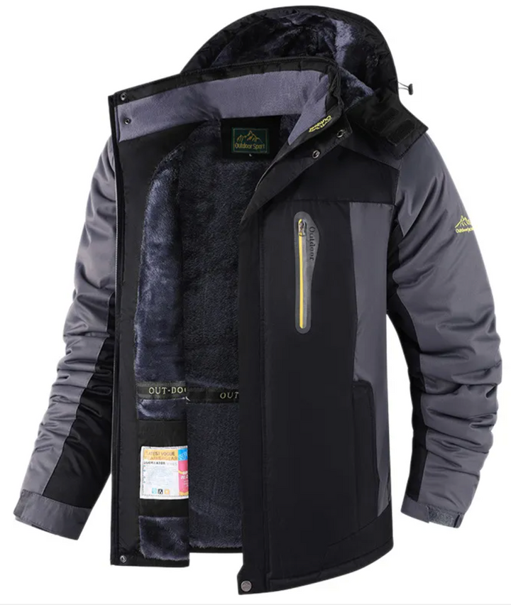 Viktor™ – gruba męska kurtka zimowa z podszewką z polaru