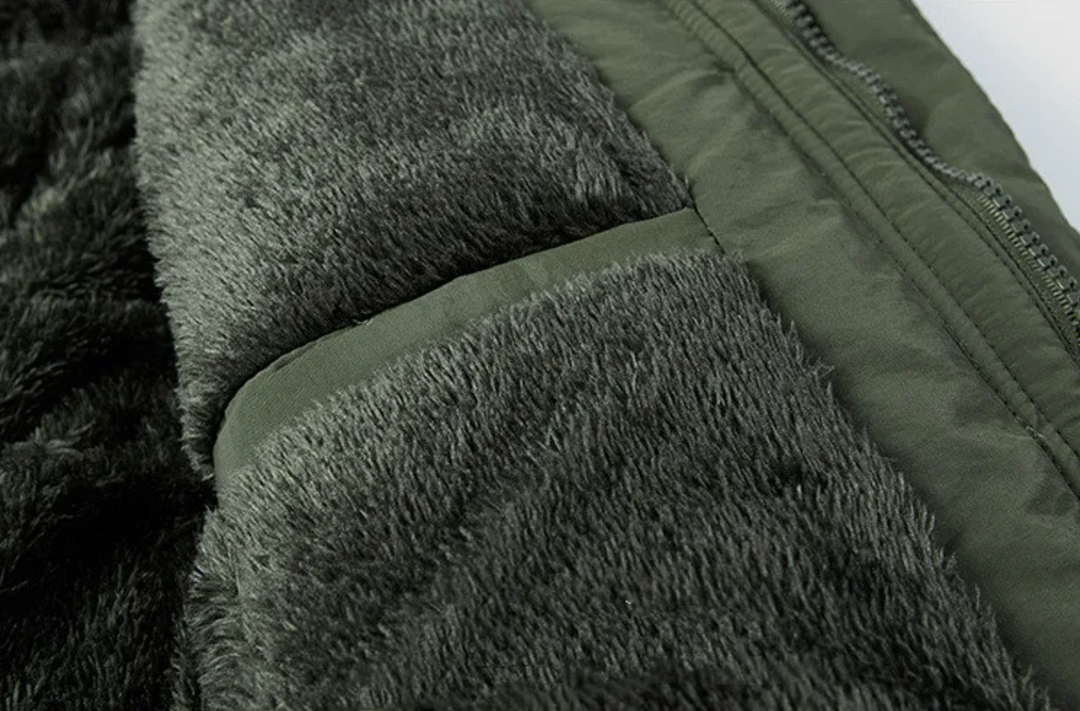 Bjorn™ - Ciepły męski zimowy płaszcz polarowy