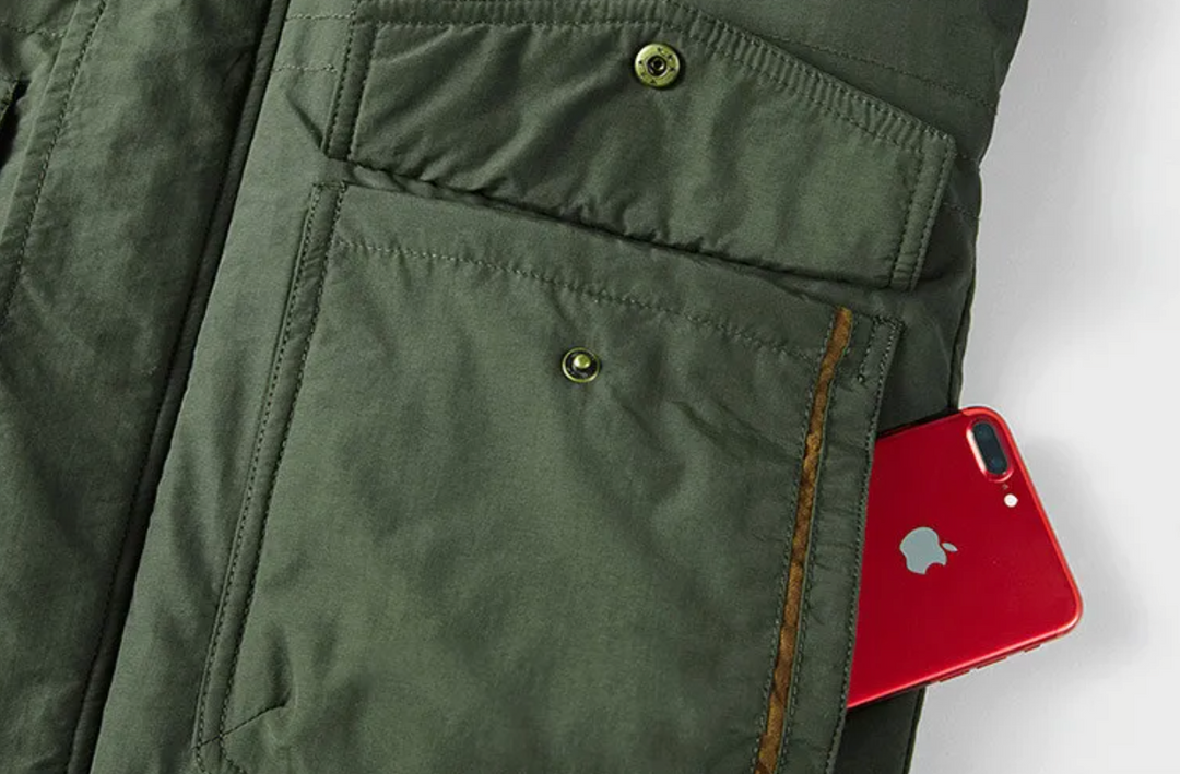 Bjorn™ - Ciepły męski zimowy płaszcz polarowy