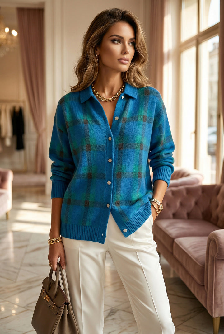 Tesa™ - Plisowana kamizelka dzianinowa