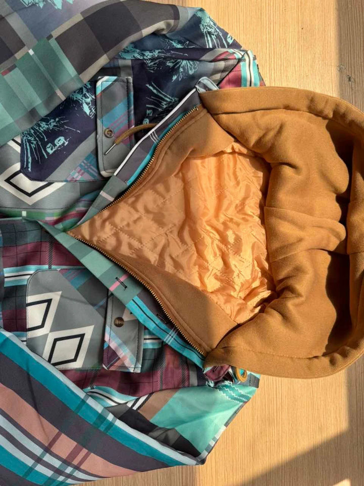 Alain™ - Kurtka z łatek patchwork