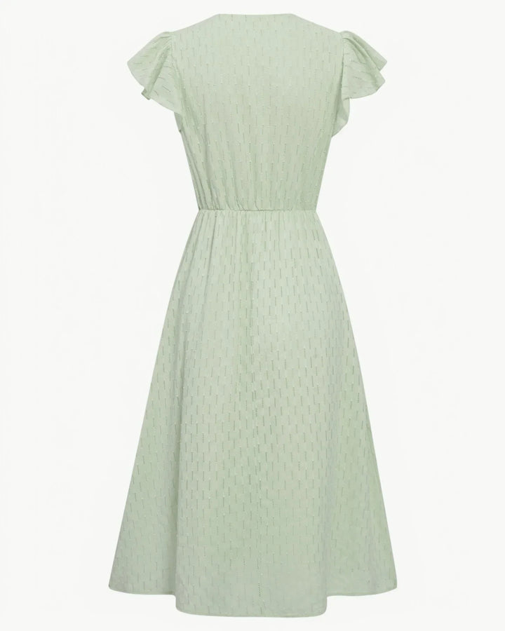 Caitlin™ – Elegancka Sukienka z Dekoltami w Serek