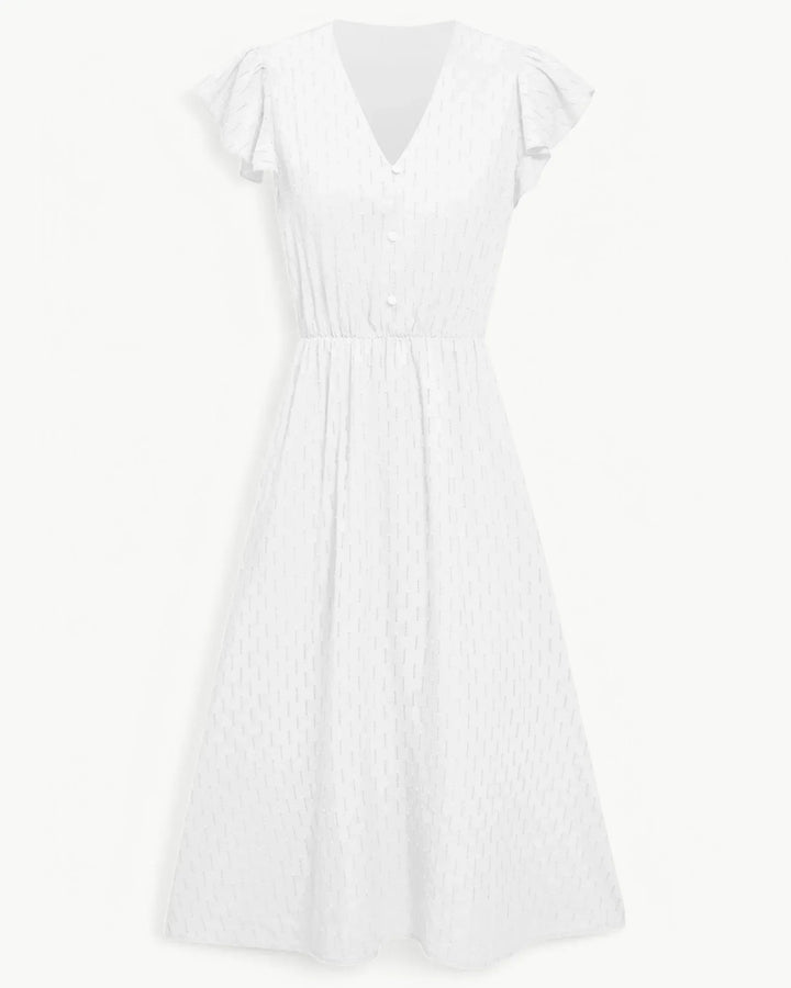 Caitlin™ – Elegancka Sukienka z Dekoltami w Serek