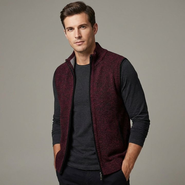 Viretti™ – Elegancka kamizelka z zamkiem błyskawicznym