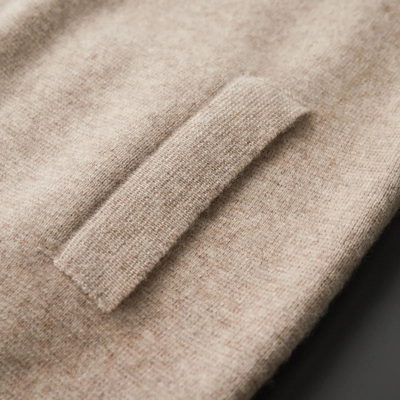 Lorenzo™ – Stylowy Kardigan z Czystej Wełny