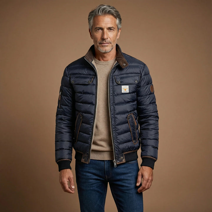 Blaze™ – Miejska kurtka puchowa Voyager z wysokim kołnierzem