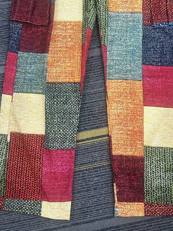 Soren™ – Męskie spodnie cargo z patchworkowym designem