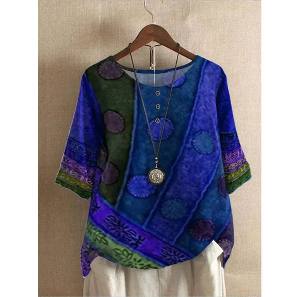 Taelyn™ - Elegancka Casual-Boho-Bluzka